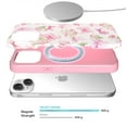 thumbnail image 3 of VELVET CAVIAR for Cute iPhone 15 Case Compatible with MagSafe - Protective Phone Cases for Women - Posie Pink Bow Floral, 3 of 6