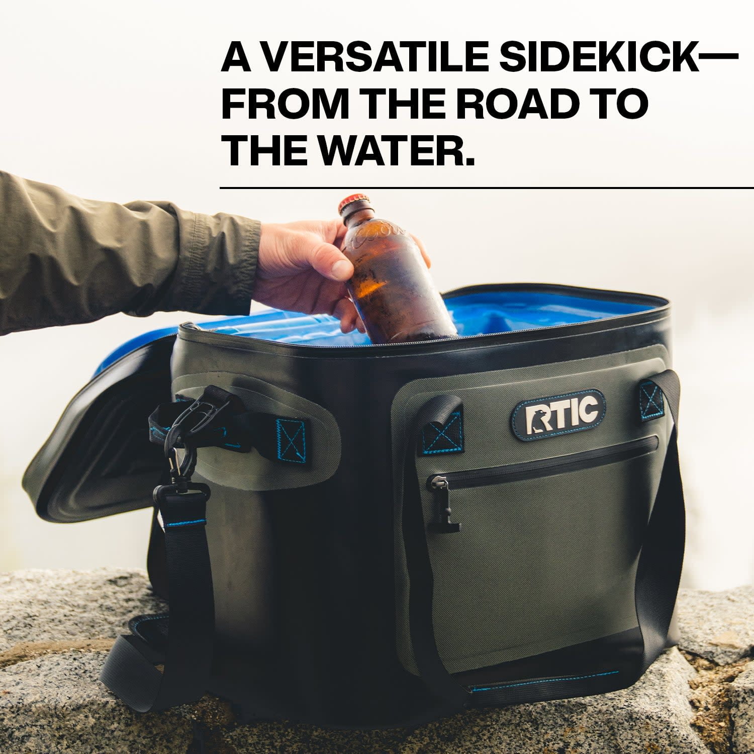 RTIC Soft Pack Cooler, Durable 20-Can, Leakproof RTIC Soft Pack Cooler, Durable 20-Can, Leakproof