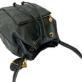 thumbnail image 4 of Pre-Owned Christian Dior Cannage Stitched Logo Hardware Leather Drawstring Shoulder... (Good), 4 of 10