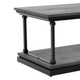 thumbnail image 5 of Drewden 1-Shelf Wood Rectangle Coffee Table, Antique Gray, 5 of 6