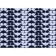 thumbnail image 1 of Ahgly Company Machine Washable Indoor Rectangle Transitional Night Blue Area Rugs, 4' x 6', 1 of 7