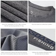 thumbnail image 5 of Bassdash Fishing T Shirts for Men UV Sun Protection UPF 50+ Long Sleeve Tee T-Shirt, 5 of 5