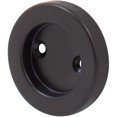 thumbnail image 1 of Puerta corredera redonda Stone Harbor Hardware, color negro mate, 5,4 cm, 1 of 1