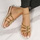 thumbnail image 5 of Amzcrzy Zapatos de mujer,Zapatos de mujer,Zapatillas de mujer, Sandalias de verano con puntera abierta y decoración de perlas para mujer Sandalias Mujer Zapatillas De Casa, 5 of 7