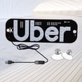 thumbnail image 2 of Placa Señal Coche Con Lámpara Indicadora Taxi Con Ventosa (USB Azul), 2 of 8