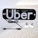 thumbnail image 2 of Placa Señal Coche Con Lámpara Indicadora Taxi Con Ventosa (USB Azul), 2 of 8