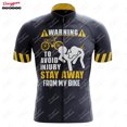 thumbnail image 3 of Maillot de ciclismo de seguridad de 3 pies para hombre, manga corta, reflectante, para ciclismo de montaña, equipo profesional de descenso, ropa de verano, novedad, 3 of 5