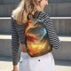 thumbnail image 5 of Fotbe Red And Blue Fire Dragon B Mochila de Lona con Estampado, Mochila Duradera, Mochila Versátil de Alta Calidad, Mochila Compacta Vintage-Medium, 5 of 5