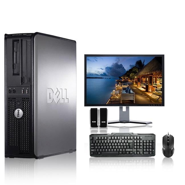 DELL Optiplex-Core 2 DUO 4GB RAM 250GB HDD Windows 7-Desktop PC Computer 