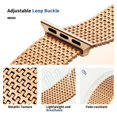 thumbnail image 5 of Wristitani Apple Watch Bands 38mm 40mm 41mm 42mm 44mm 45mm 49mm, iWatch Bands Compatible with iWatch Series for Gift, Business, Party and Daily Style Matching Rose Gold 49mm, 5 of 9