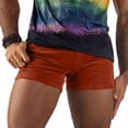 thumbnail image 3 of FRSASU Mens Corduroy Shorts Casual Elastic Waist Drawstring Summer Beach Button Vacation Shorts with Pockets Red, 3 of 6