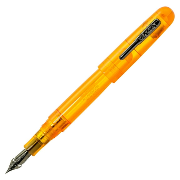 Conklin All American Eyedropper Orange Fountain Pen - Fine
