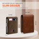 thumbnail image 5 of Billetera RUNBOX, delgada, de piel, para billetes, con bloqueo RFID, para hombre, 5 of 7