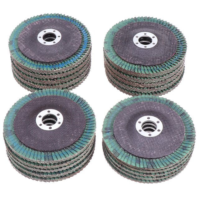 MasteelfCA 20 Pcs Professional Flap Discs Sanding Disc Grinding Wheels Angle Grinder Blades