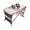 Pink A8, variant on Detachable Pet Grooming Hammock and Bathing Rack Stand Washable Polyester Spandex Fabric Elevated Bed for Small pet Nail Trimming (Black)