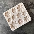 thumbnail image 3 of DPTALR Moules à Gâteau en Silicone DIY Forme de Flocon de Neige de Noël, 3 of 4