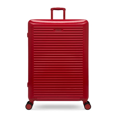 iFLY Volt 28" Expandable Hardside Checked Spinner Luggage, Red
