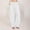 White, variant on lulshou Linen Pants Women, Women's Summer Wide Leg Casual Beach Pants High Waisted Drawstring Pants with Pockets Work Pants
