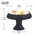 thumbnail image 4 of 4 Pcs Thanksgiving Leaves Knobs for Kitchen Cabinet Cupboard Dresser Bookcase Drawer Pulls Handles Round Home Decor, 4 of 8