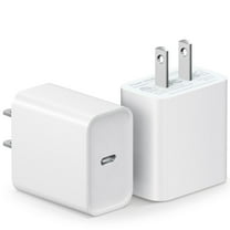 2 Pack USB C Wall Charger-Block 20W PD Power Adapter Compatible with iPhone 13/13 Mini/13 Pro/13 Pro Max/12/11 iPad Pro/Mini Google Pixel 4/3 Samsung Galaxy S20 S10 and More