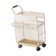 thumbnail image 4 of Estante de almacenamiento para esterillas de , soporte para equipo deportivo con ruedas, carrito multifuncional resistente, cesta para colada, 4 of 8