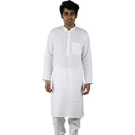Royal Men's Cotton Blend Straigh Kurta
