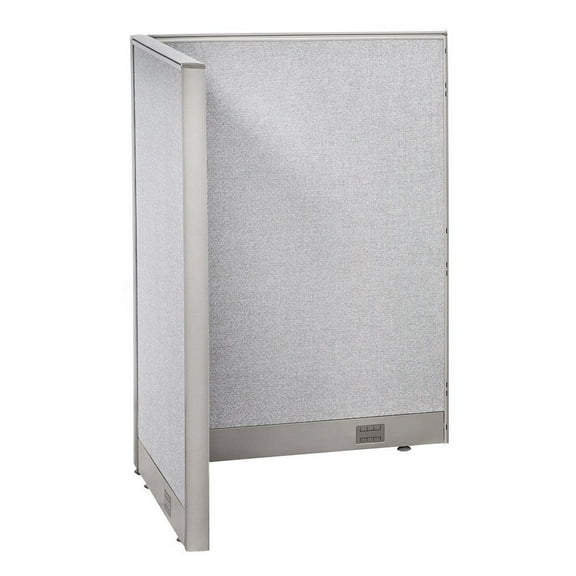GOF L-shaped Freestanding Office Partition, Room Divider, Privacy Screen, Workstation Cubicle (36”D x 36”W x 48”H)