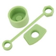 thumbnail image 1 of Silicone Spill Proof Stopper Set, 4 Set Spill Proof Stopper Tumbler Accessories Including Straw Cover  Square Leak Stopper Round Lid Stopper Plug For Home Kitchen Restaurant, 1 of 8