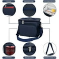 BPPEG 2026 New Large Insulated Lunch Bag 10L Reusable Leakproof Lunch ...