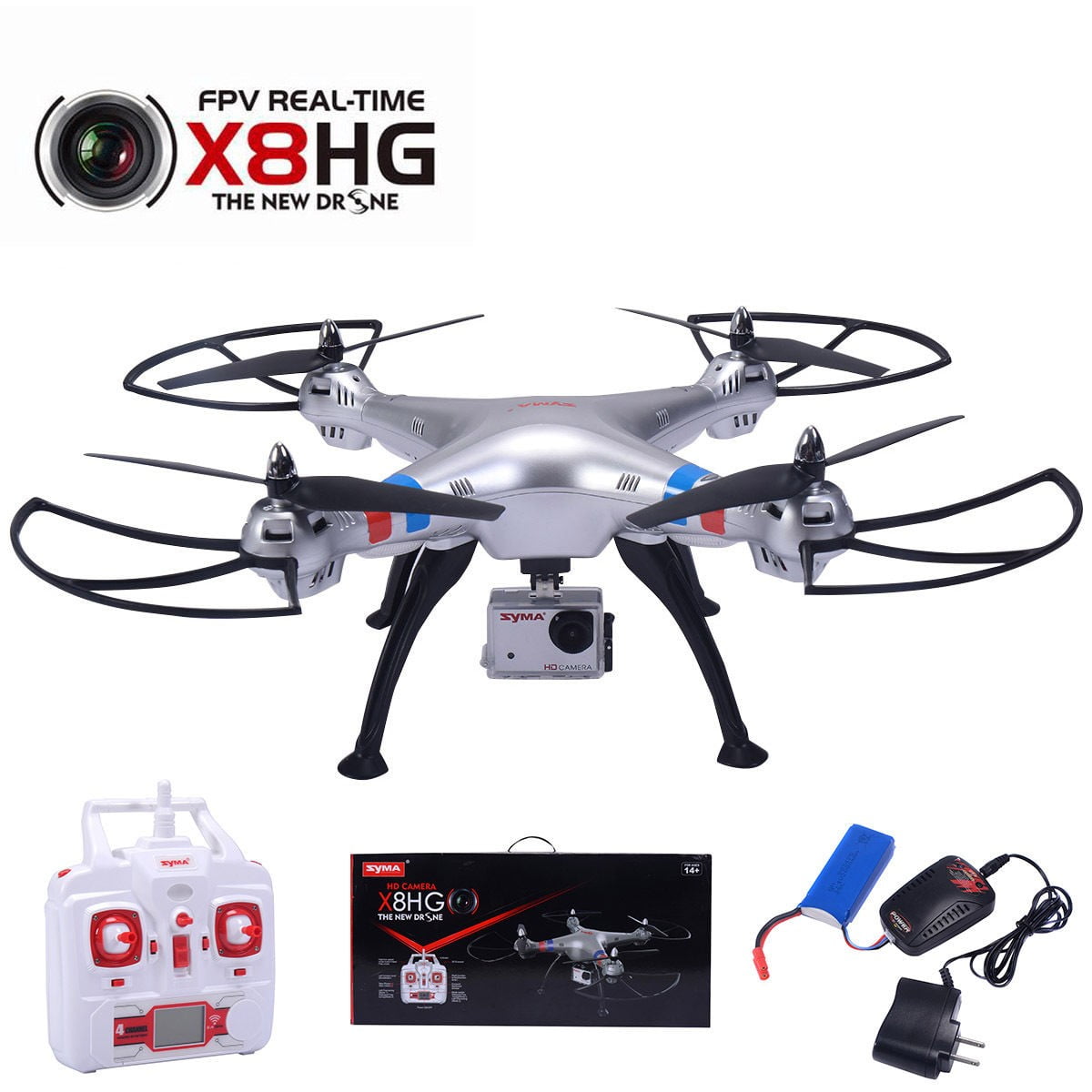 syma x8hg rc drone