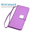 thumbnail image 7 of Njjex Wallet Case for 2019 Galaxy Note 10, Note 10 5G, Note 10+ 5G, Note 10 Plus, Premium PU Leather Case with Kickstand Card Holder ID Slot & Wristlet Shockproof Protective Cover, Purple, 7 of 7