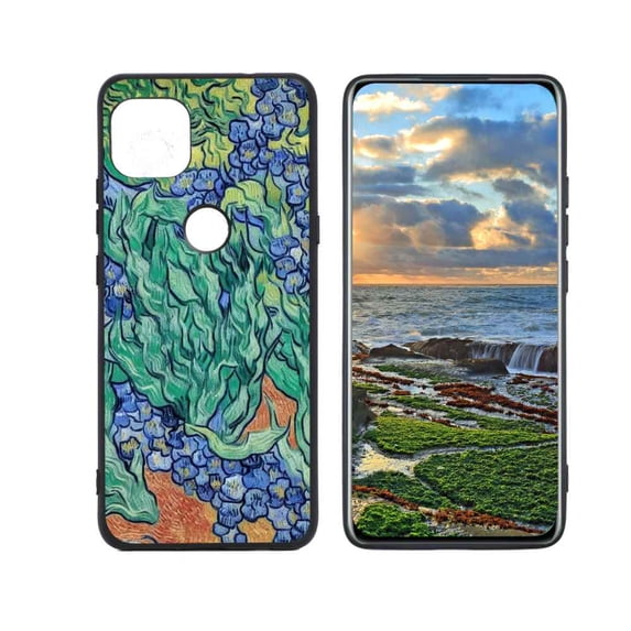 Compatible with Motorola G 5G Phone Case, Vincent-van-Gogh-2-1 Case Men Women, Flexible Silicone Shockproof Case for Motorola G 5G