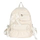 thumbnail image 3 of Mochila escolar con lazo plisado y personalidad de contraste de colores bonitos con estilo de animación para chicas y estudiantes, 3 of 6