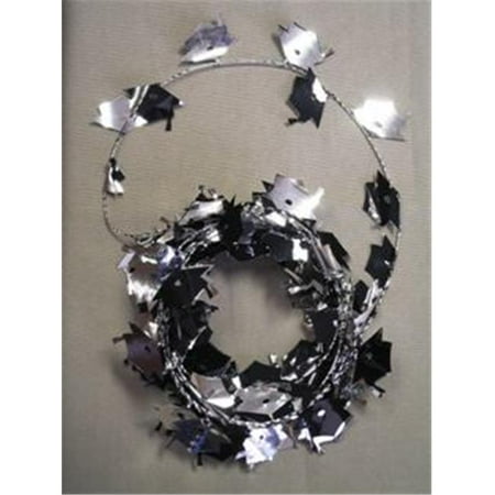 Party Deco 12 ft. Grad Caps Wire Garland - Pack of 13
