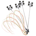 thumbnail image 6 of 16 PCS HO Scale Model Lighting Tower,Tower Lights Model Lights Layout Lamppost for Train/Garden/Playground/Stadium, 6 of 10
