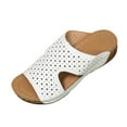 thumbnail image 1 of DAFEI Summer Leisure and Comfortable Wedge Heel Thick Bottom Hollow Open Toe Breathable Sandals Slippers, 1 of 8