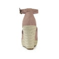 thumbnail image 2 of BLISSFUL STEP Espadrilles Platform Heels Wedge Sandals Dust Pink 9, 2 of 7