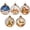 5PCS MIXD, variant on 12PCS Glowing Christmas Ornaments - Mini Gold Light-Up Christmas Ball Ornaments - Christmas Tree Ornament with Warm LED Light for Tree Mantel, Holiday Scene Decoration & Gift