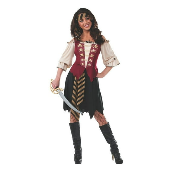 Rubies Elegant Pirate Costume for Adults, Women's One Size