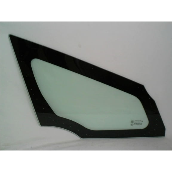 Passenger Right Side Front Vent Window Vent Glass Compatible with Honda Fit / Fit EV 4 Door Hatchback 2009-2014 Models