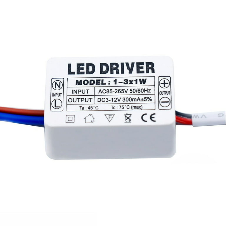 LED Driver AC 120V/240V to DC 12V Transformer Power Adapter Home Converter  1W-3W