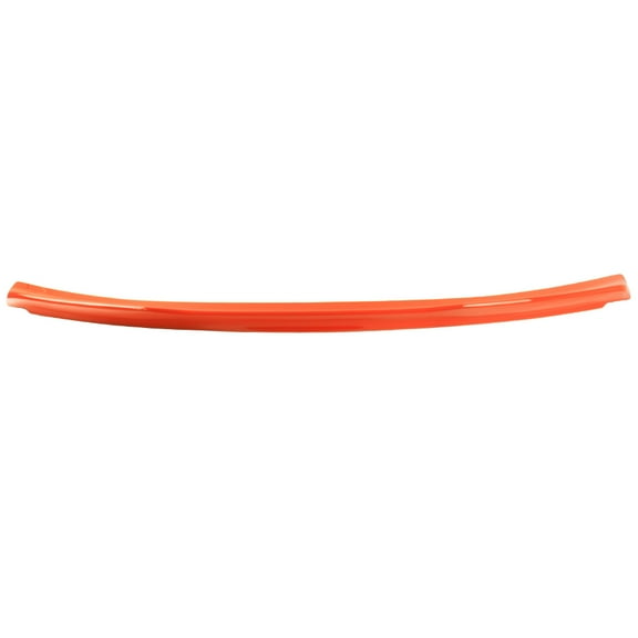 Ikon Motorsports Compatible with 15-23 Mustang 2Dr High Kick V Painted Trunk Spoiler #CY Competition Orange