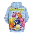thumbnail image 3 of The Backyardigans Adult Sweater Pullover Hoodie 3D Printed Loose Hooded Long Sleeved Jackets Tops, 3 of 8