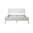 thumbnail image 4 of Max & Lily Queen Bed Frame, Solid Wood Classic Platform Bed with Panel Headboard for Kids, 4 of 10