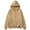 Khaki, variant on Dxzfnsa Mens Hooded Sweatshirt Jackets Men's Casual Loose Full Zipper Sports Hoodies Comfortable Long Sleeved Hoodie Coats with Pockets