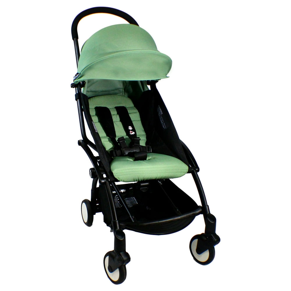 Babyzen Yoyo 6+ Stroller, Black/Peppermint