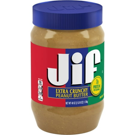 Illipe Butter - Jif Extra Crunchy Peanut Butter, 40 oz
