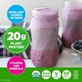thumbnail image 4 of Orgain Organic Vegan Meal Replacement Powder, 20g Plant Based Protein, Vanilla 2.01lb, 4 of 6