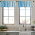 thumbnail image 4 of LALILO Kitchen Curtain Valance Watercolor Animal Colorful Rod Pocket Window Curtain 52"x 18" Set of 2, 4 of 7