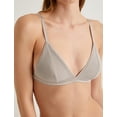 thumbnail image 4 of Non Padded Ribbed Nonwired Bra, 4 of 9